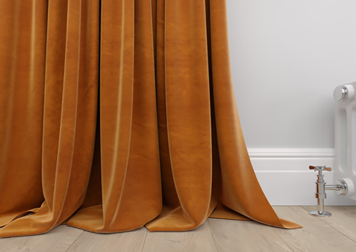 Ultra Luxe Velvet, Rust - Made to Measure Curtains - Image 6